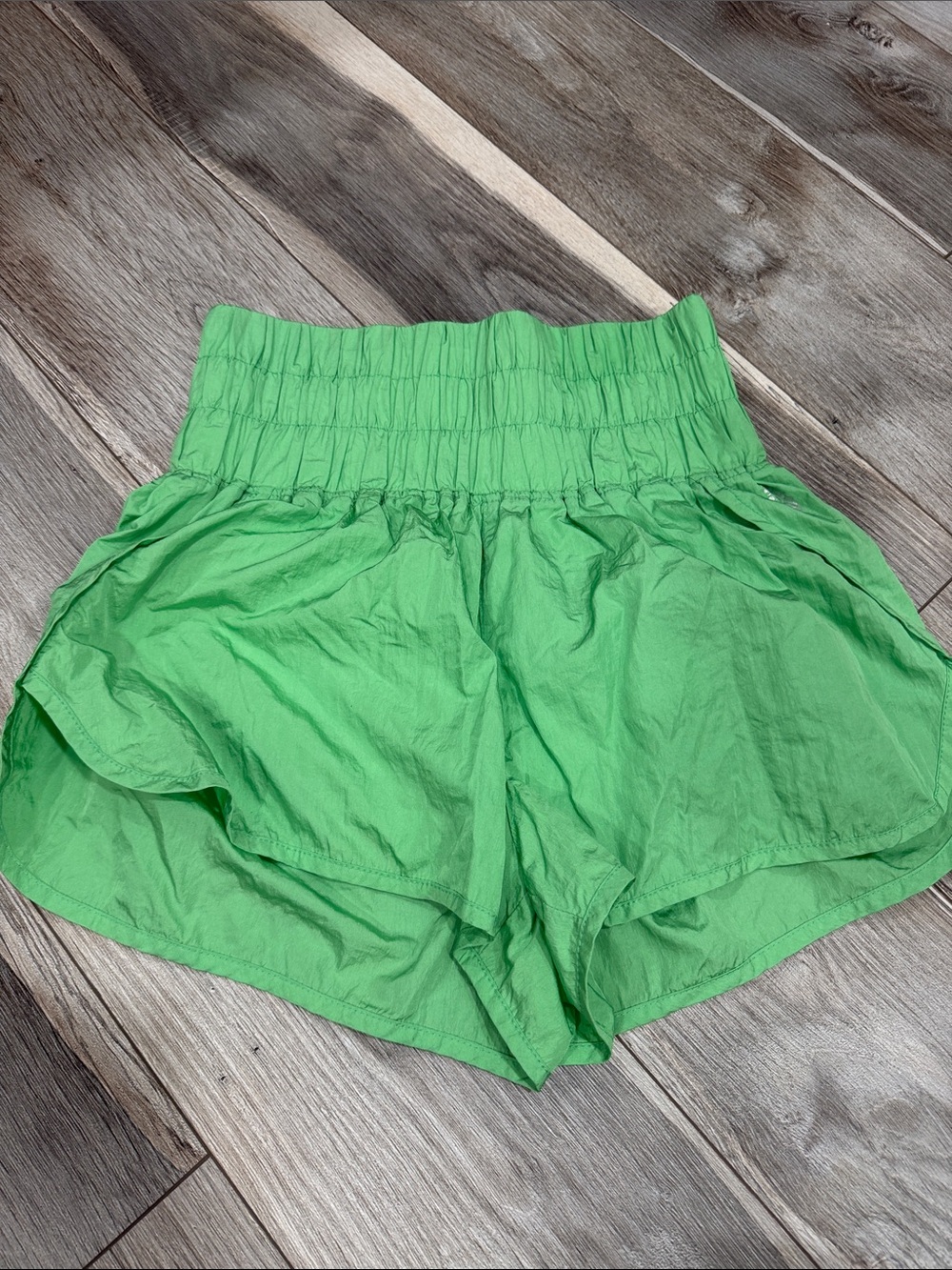 Green Free People Movement Shorts